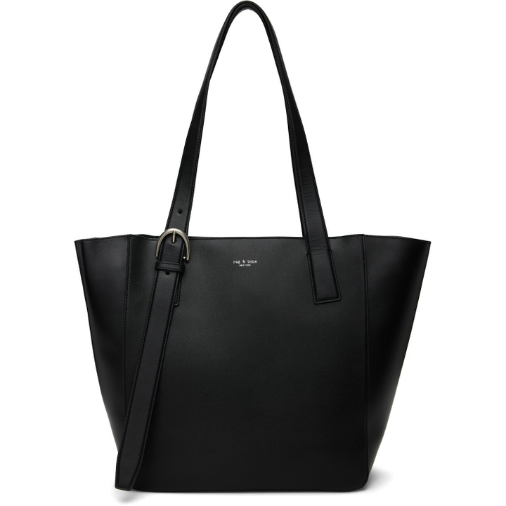 Photo: rag & bone Black Parker Leather Tote