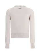 Pinko Rhinestone-decorated Collar Sweater
