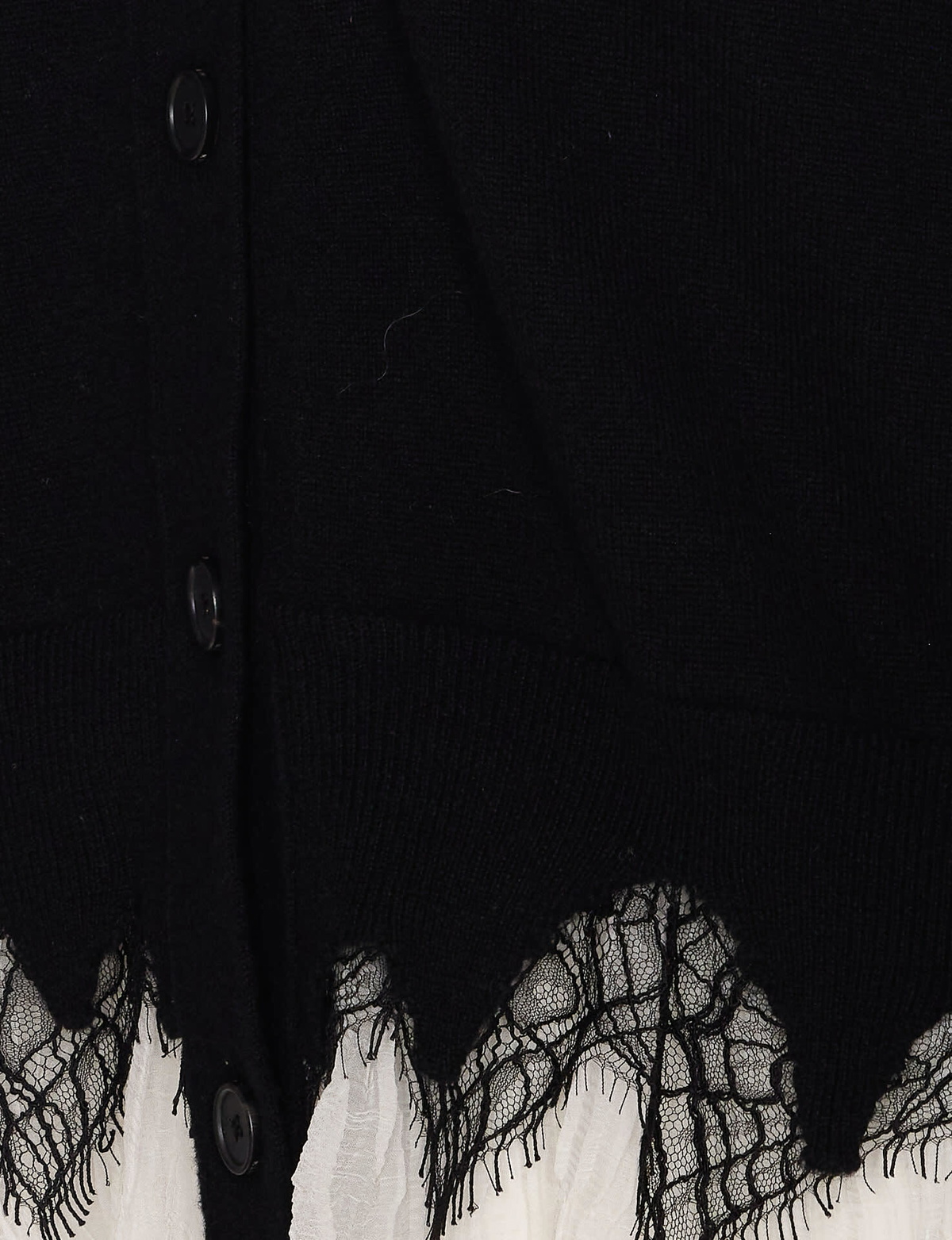 Alexander McQueen Cobweb Lace Cardigan Alexander McQueen