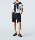 Brioni Cotton piqué polo shirt