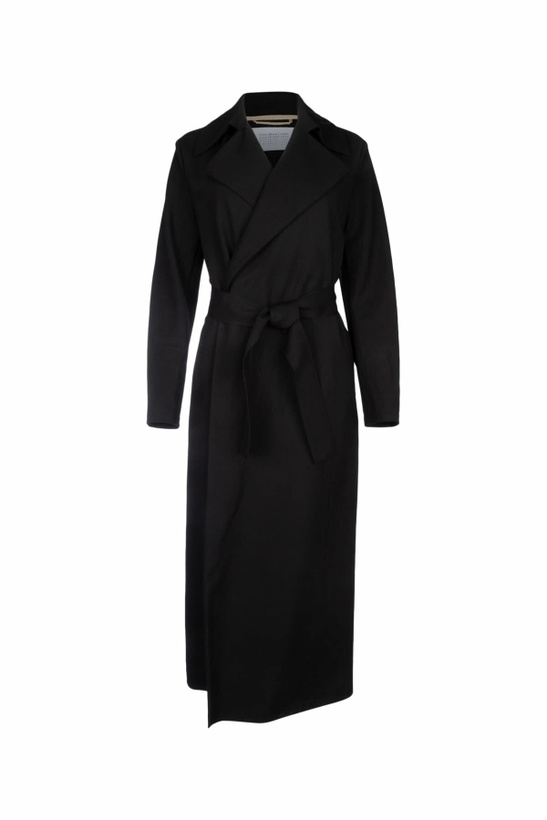 Photo: Harris Wharf London Women Long Trench Rayon