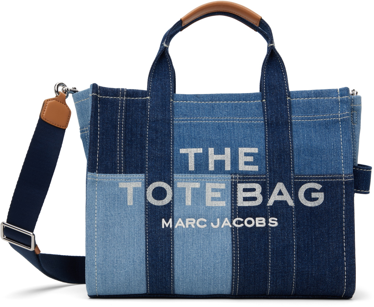Marc Jacobs Blue 'The Denim Medium' Tote