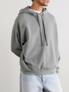 AGOLDE - Salford Cotton-Jersey Hoodie - Gray