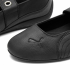 Puma Women's Speedcat Ballet Dress-Up Buckle Ballet in Black