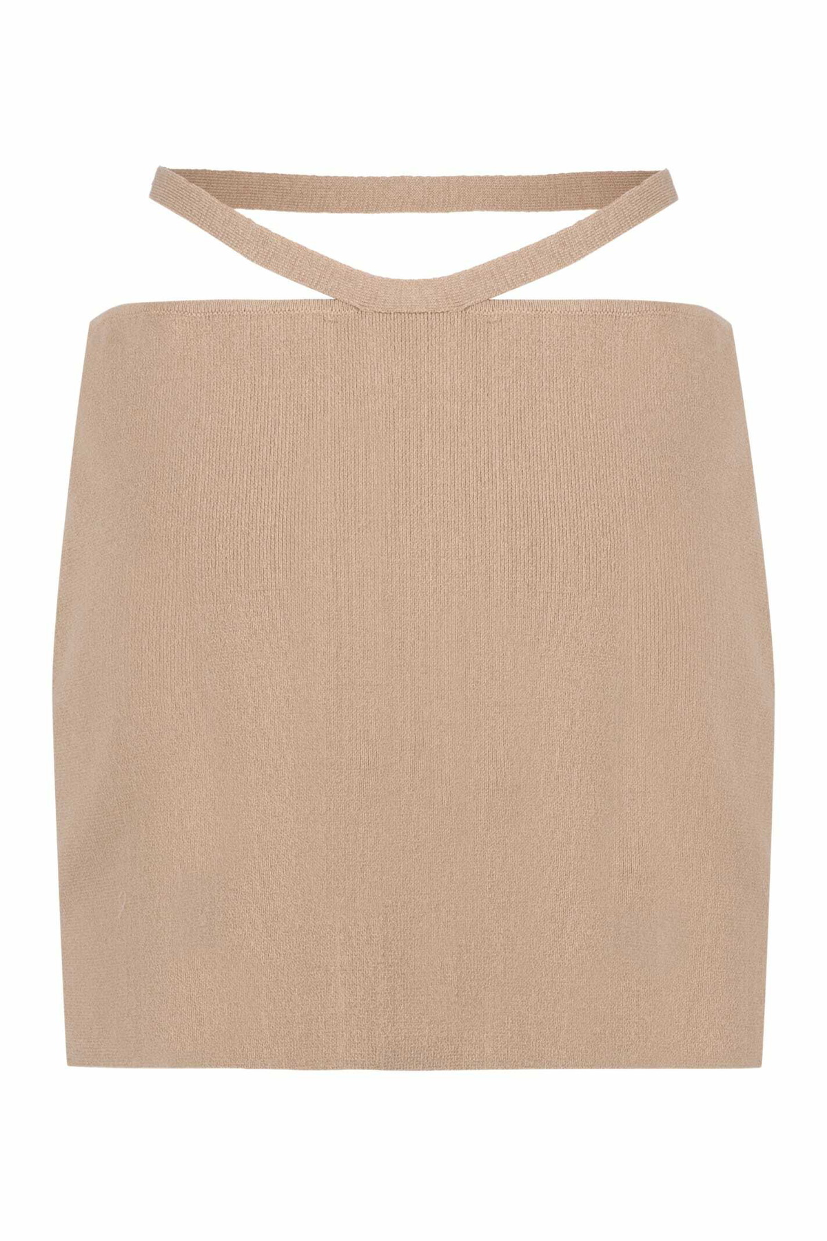 ANDREĀDAMO Knitted Mini Skirt