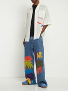 MARNI - Embroidered Linen Boxy Shirt