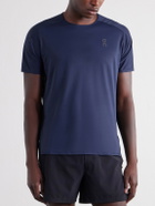 On - Performance-T Stretch Recycled DryTec™ and Mesh T-Shirt - Blue