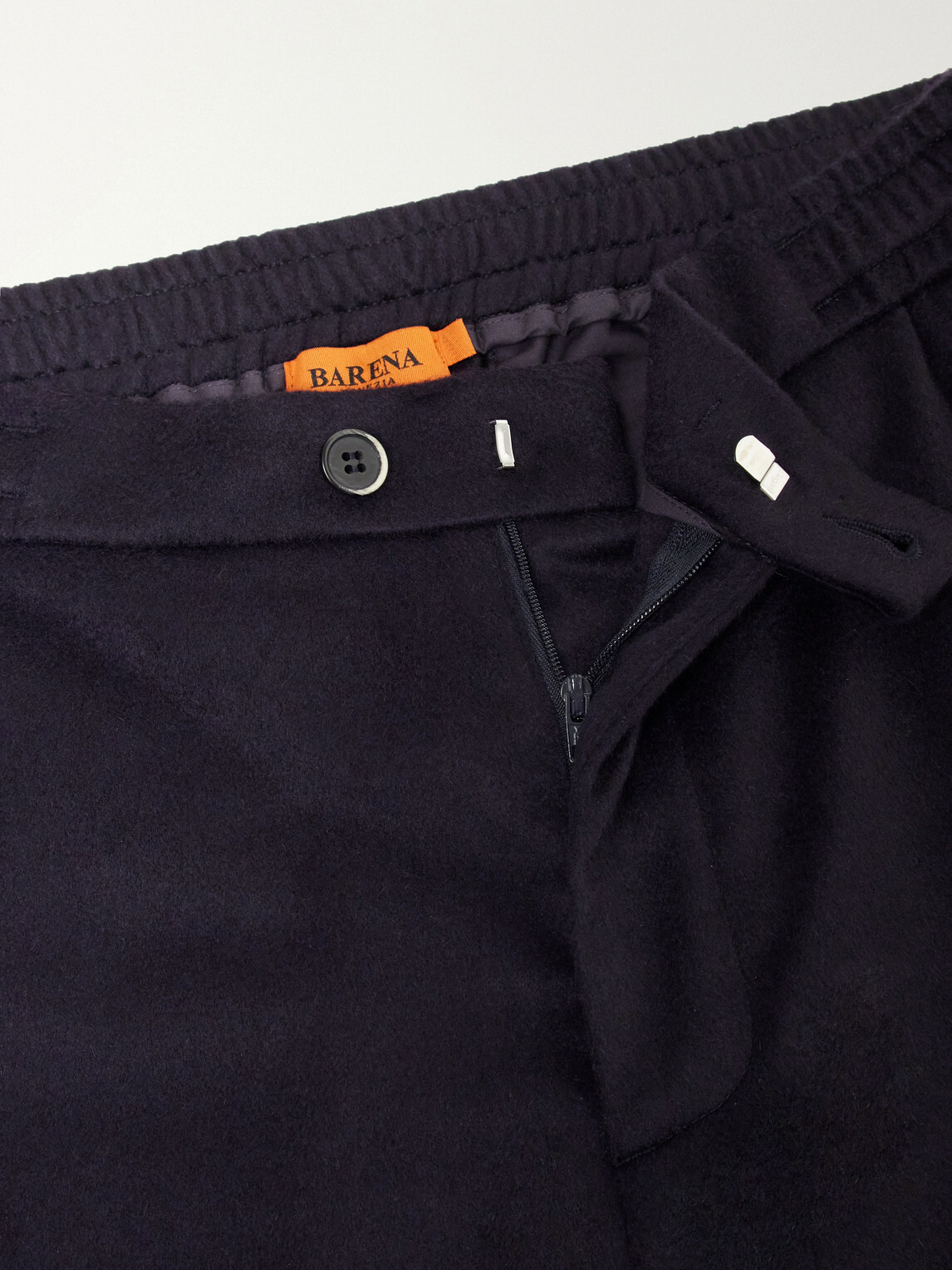 Barena - Straight-Leg Cashmere Trousers - Blue