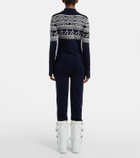 Perfect Moment Wool intarsia bodysuit
