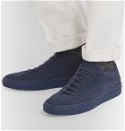 Common Projects - Original Achilles Suede Sneakers - Navy