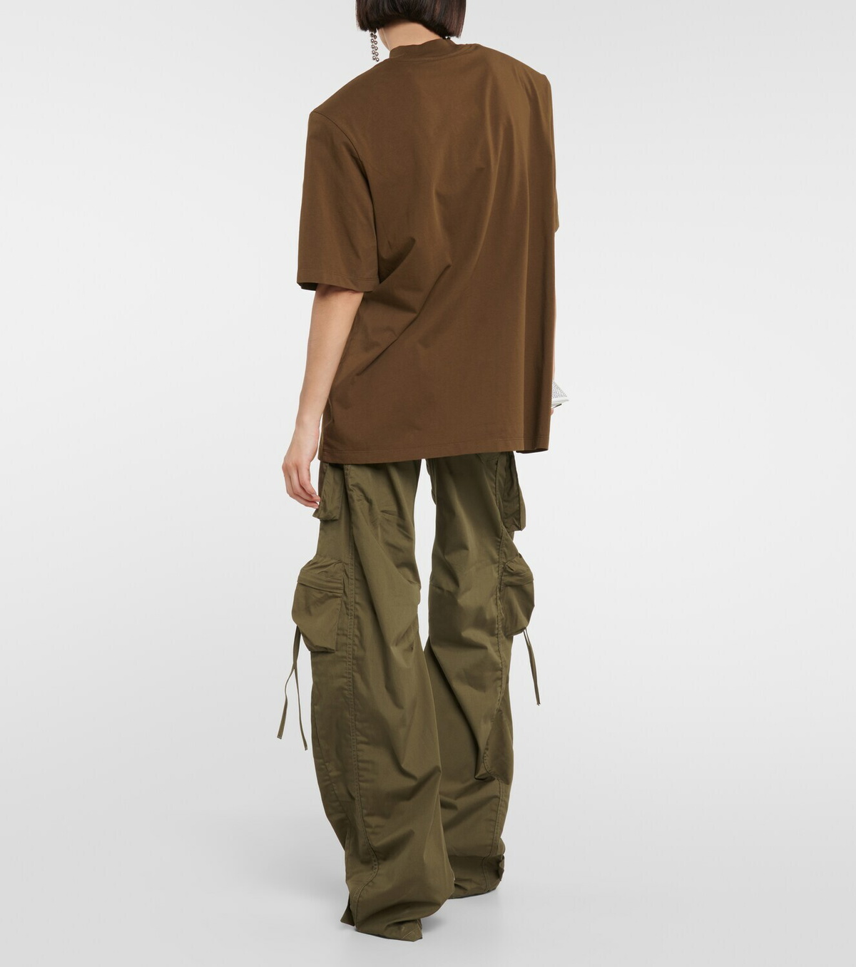 【関税込み】THE ATTICO SHIRT The Attico Cotton T-shirt The Attico