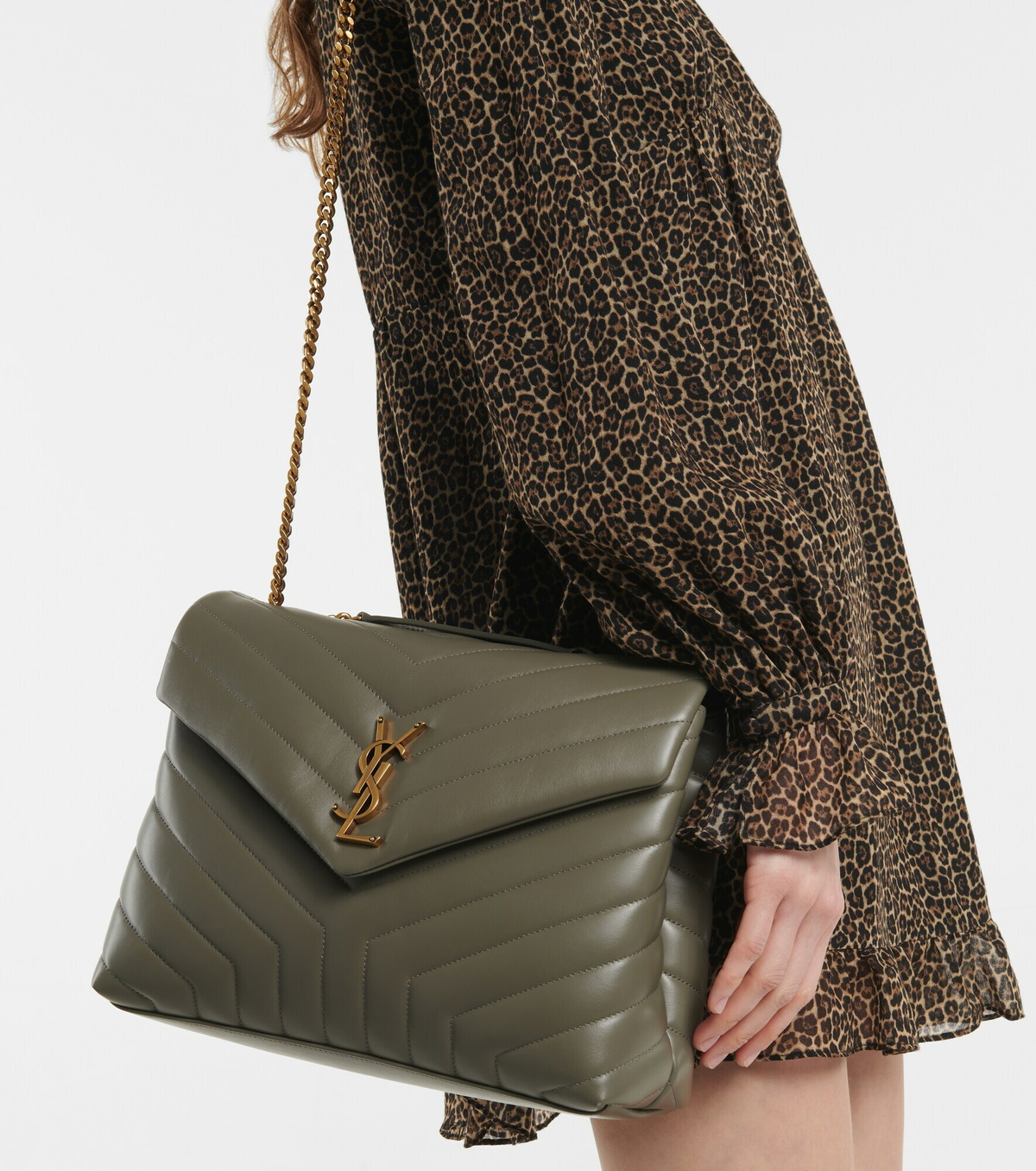 Saint Laurent Loulou Medium leather shoulder bag Saint Laurent