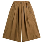 Gramicci Women's Nylon Flare Pant in Coyote
