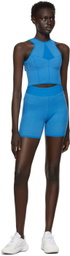 Gauge81 Blue & Beige Calgary Shorts