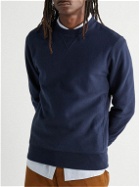J.Crew - Cotton-Blend Jersey Sweatshirt - Blue