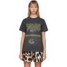 GANNI Grey Alien Logo T-Shirt