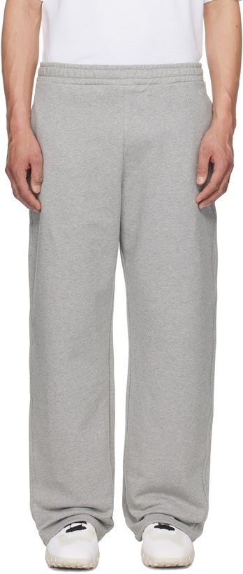 Photo: Marine Serre Gray Moon Logo Sweatpants
