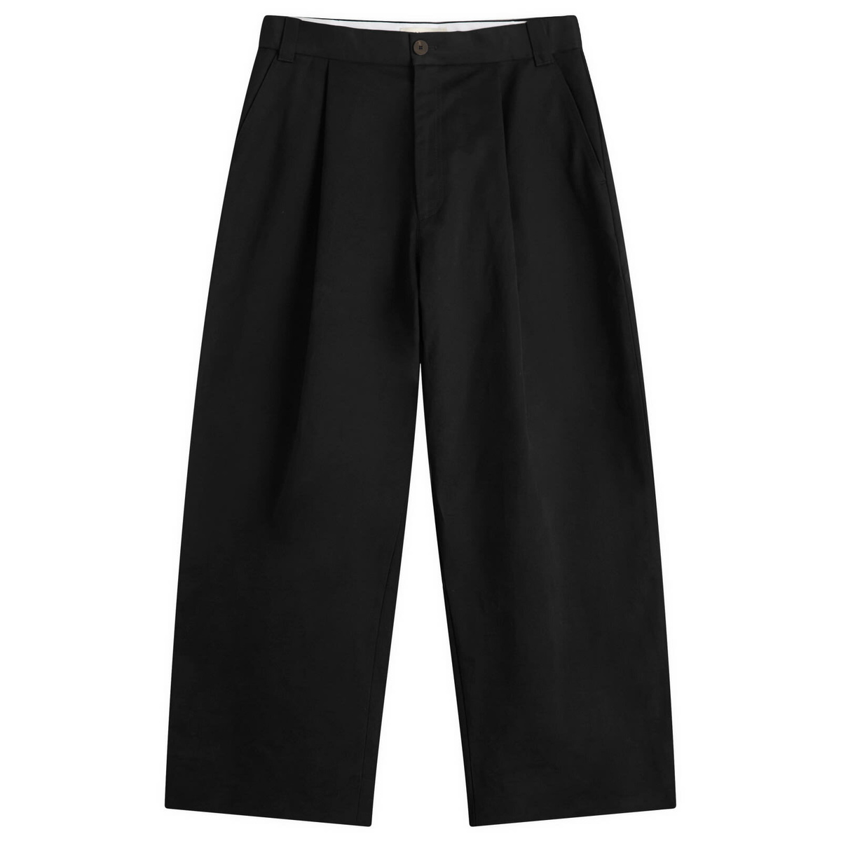 パンツ studio nicholson sorte black size:S Ansell Viscose Pant in Black | Pleated Trousers | Studio