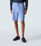 Etro Linen and wool shorts