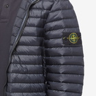 Stone Island Men's Lightweight Hooded Down Jacket in Navy