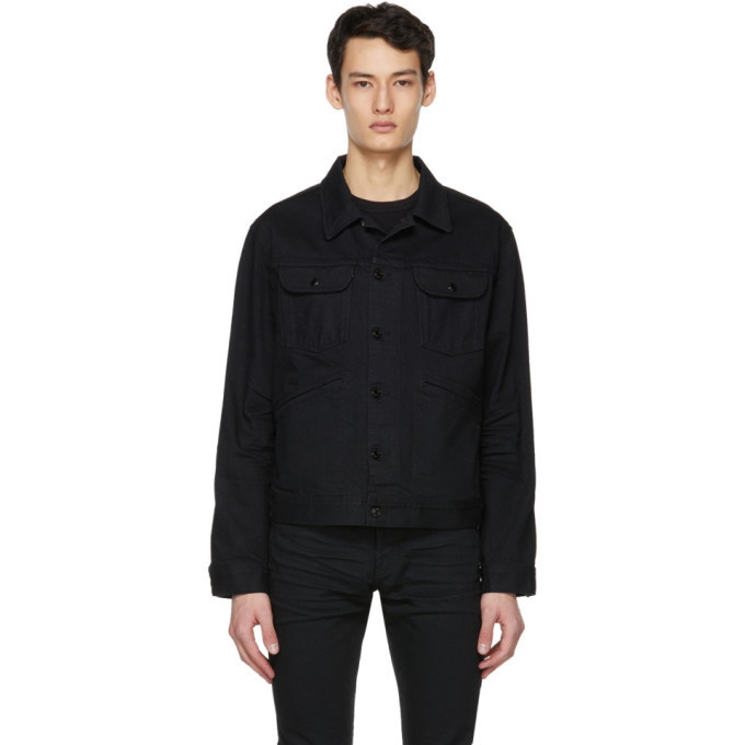 Photo: Tom Ford Black Denim Selvedge Jacket