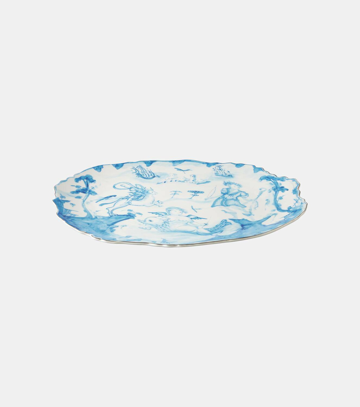 Seletti x Diesel Living Classics on Acid porcelain tray