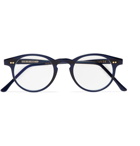 Cutler and Gross - Round-Frame Acetate Optical Glasses - Men - Navy