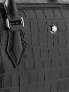 Montblanc - Meisterstück Croc-Effect Leather Briefcase