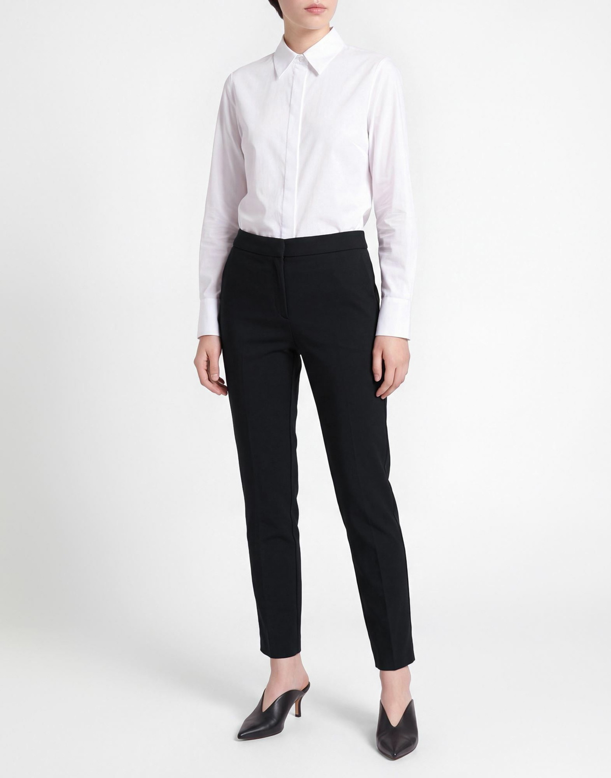 Manila Grace Womens Pants in Black