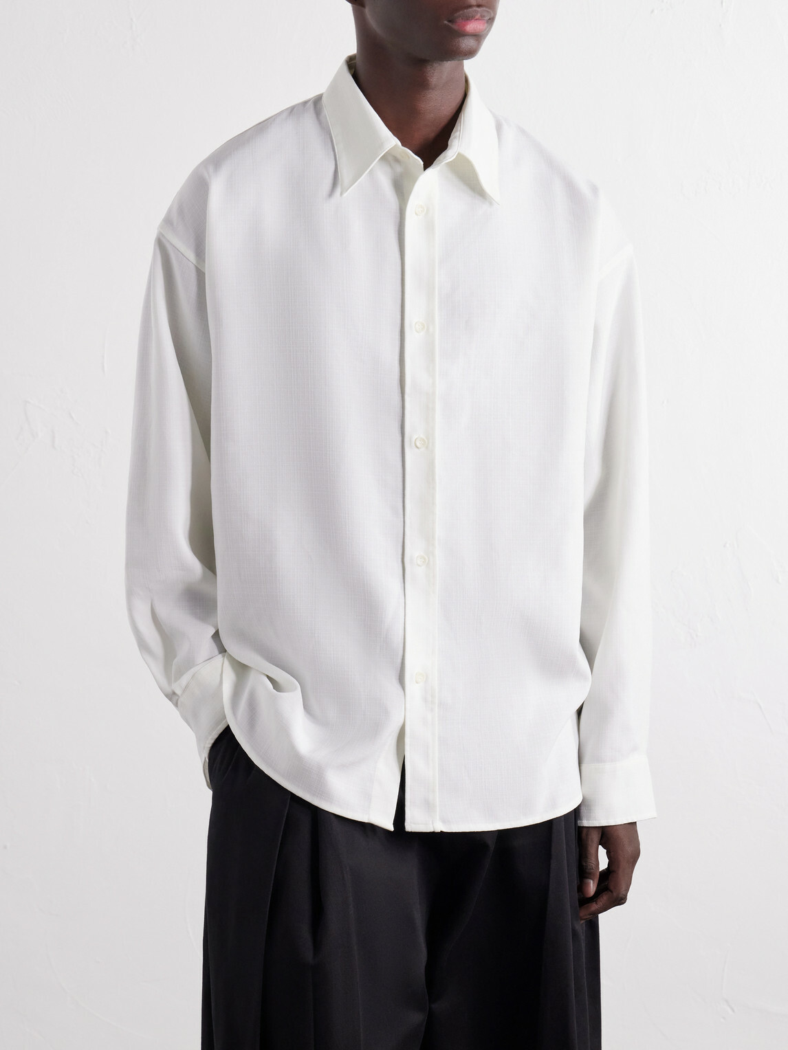 SAGE NATION - Chisholm Poplin Shirt - Neutrals