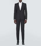 Alexander McQueen Pinstripe wool and mohair suit pants