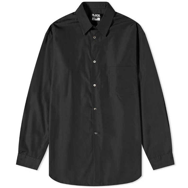 Photo: Comme des Garçons Men's CDG Oversized Cotton Shirt in Black