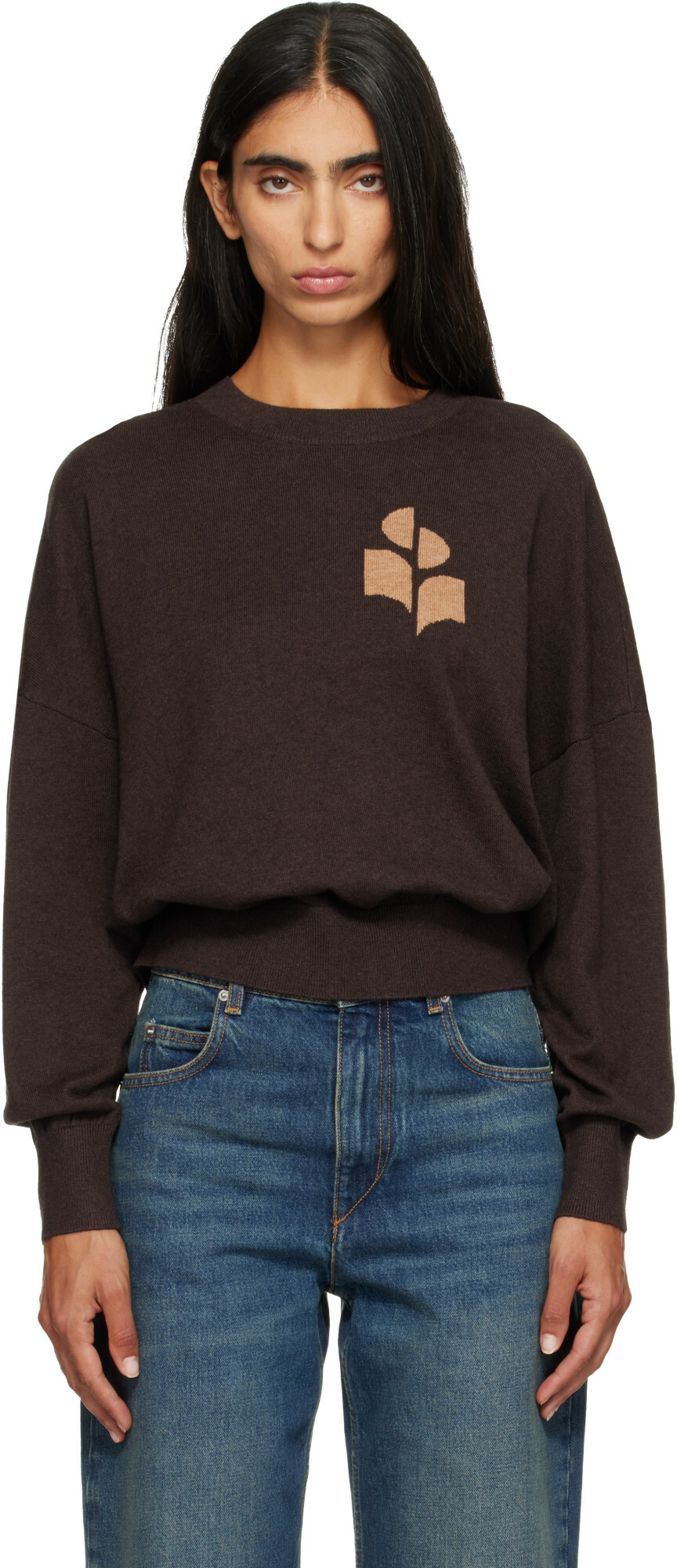 Isabel Marant Etoile Brown Marisans Sweater