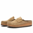 Birkenstock Naples Mule in Taupe Suede