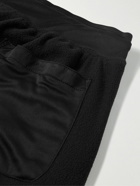 Onia - Slim-Fit Polar Fleece Drawstring Trousers - Black