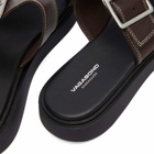 Vagabond Women's Connie Slip On Sandal in Chocolate