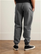 Y,IWO - Lessons Tapered Logo-Print Cotton-Jersey Sweatpants - Gray