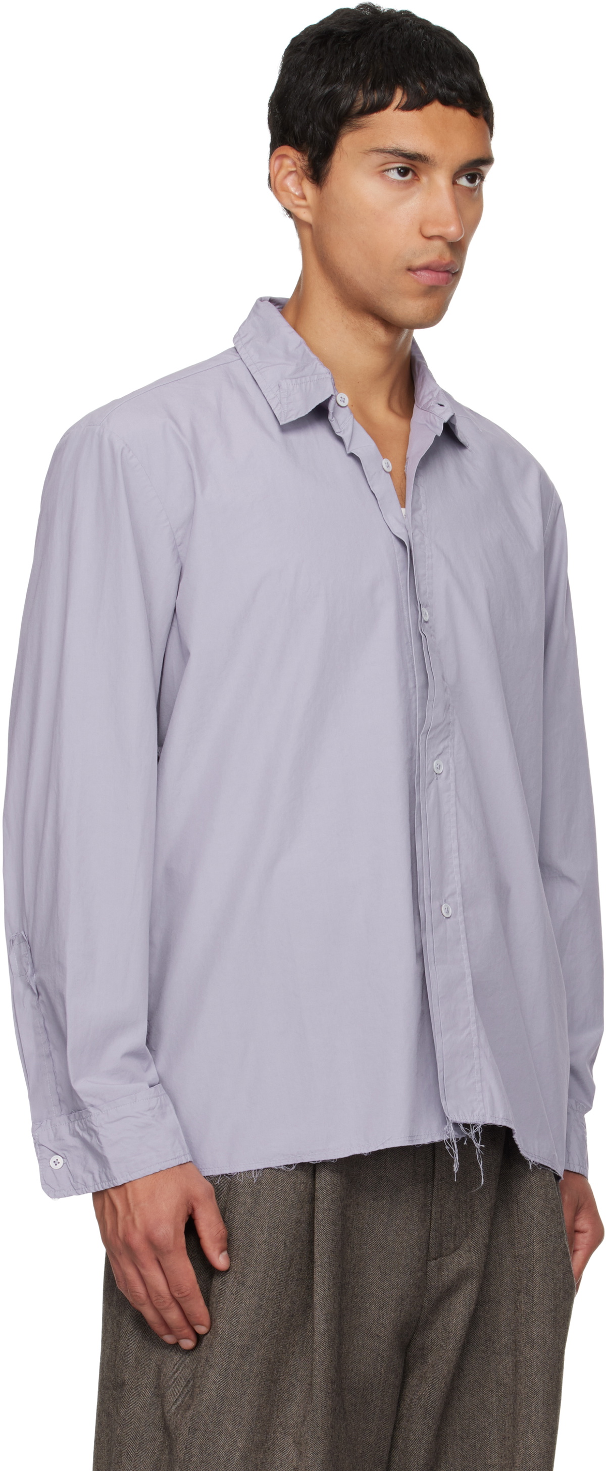 Camiel Fortgens Purple Folded Shirt