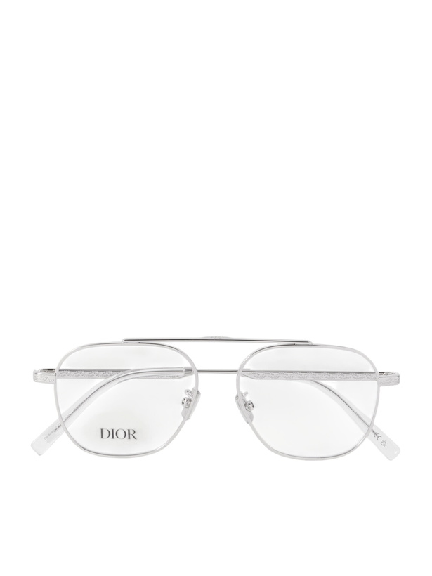 Photo: Dior Eyewear - DiorBotanicao S6U Aviator-Style Silver-Tone Optical Glasses