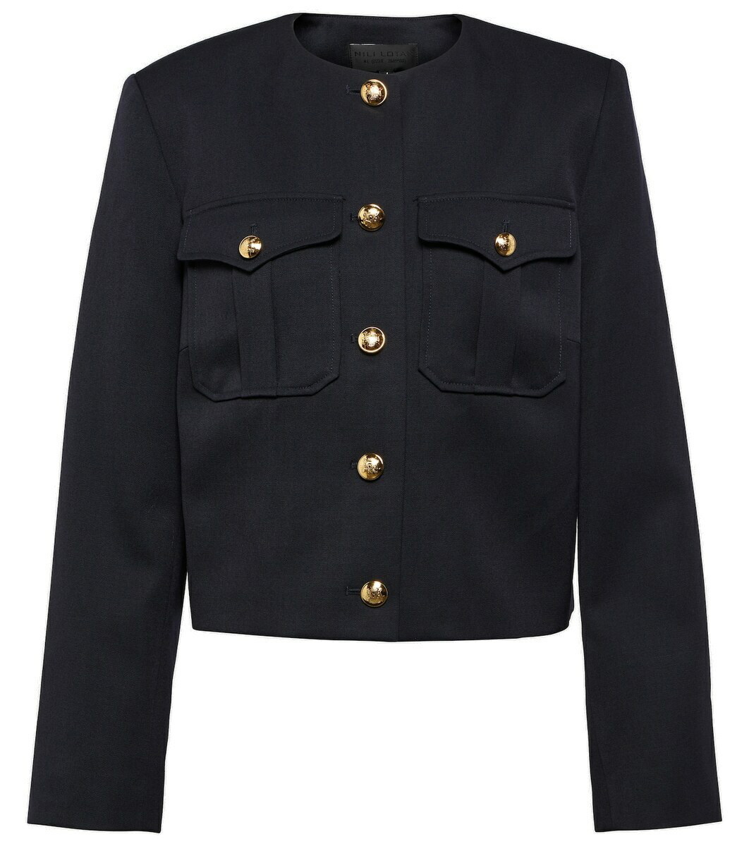 Nolwenn Buttoned Wool Jacket