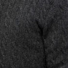 Polo Ralph Lauren Men's Wool Cashmere Crew Knit in Dark Granite Heather
