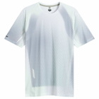 SOAR Men's Printed Tech T-Shirt in Grey/Sage Dots