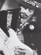 Sonic Editions - Framed 1969 Jimi Hendrix at The Royal Albert Hall Print, 16&quot; x 20&quot;