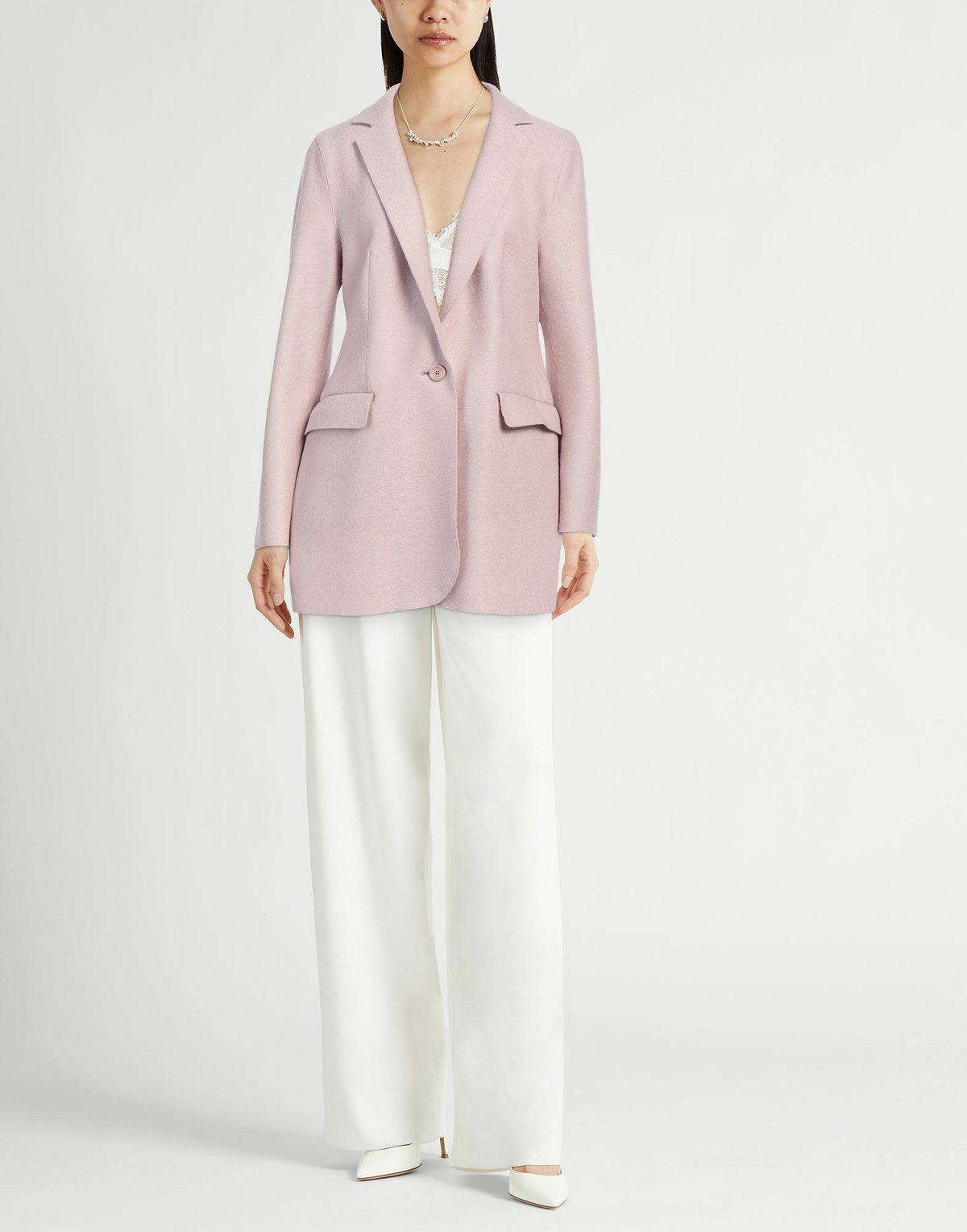 Herno Resort Womens Blazer in Lilac
