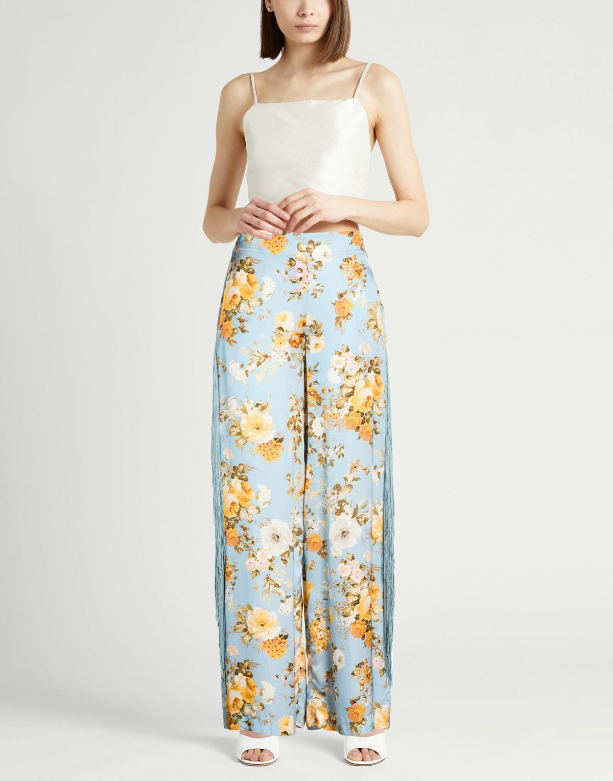 Jucca Womens Pants Sky in Blue