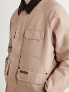 Canada Goose - Garrison Corduroy-Trimmed Cotton-Canvas Coat - Neutrals