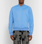 Off-White - Stretch-Knit Track Jacket - Men - Light blue