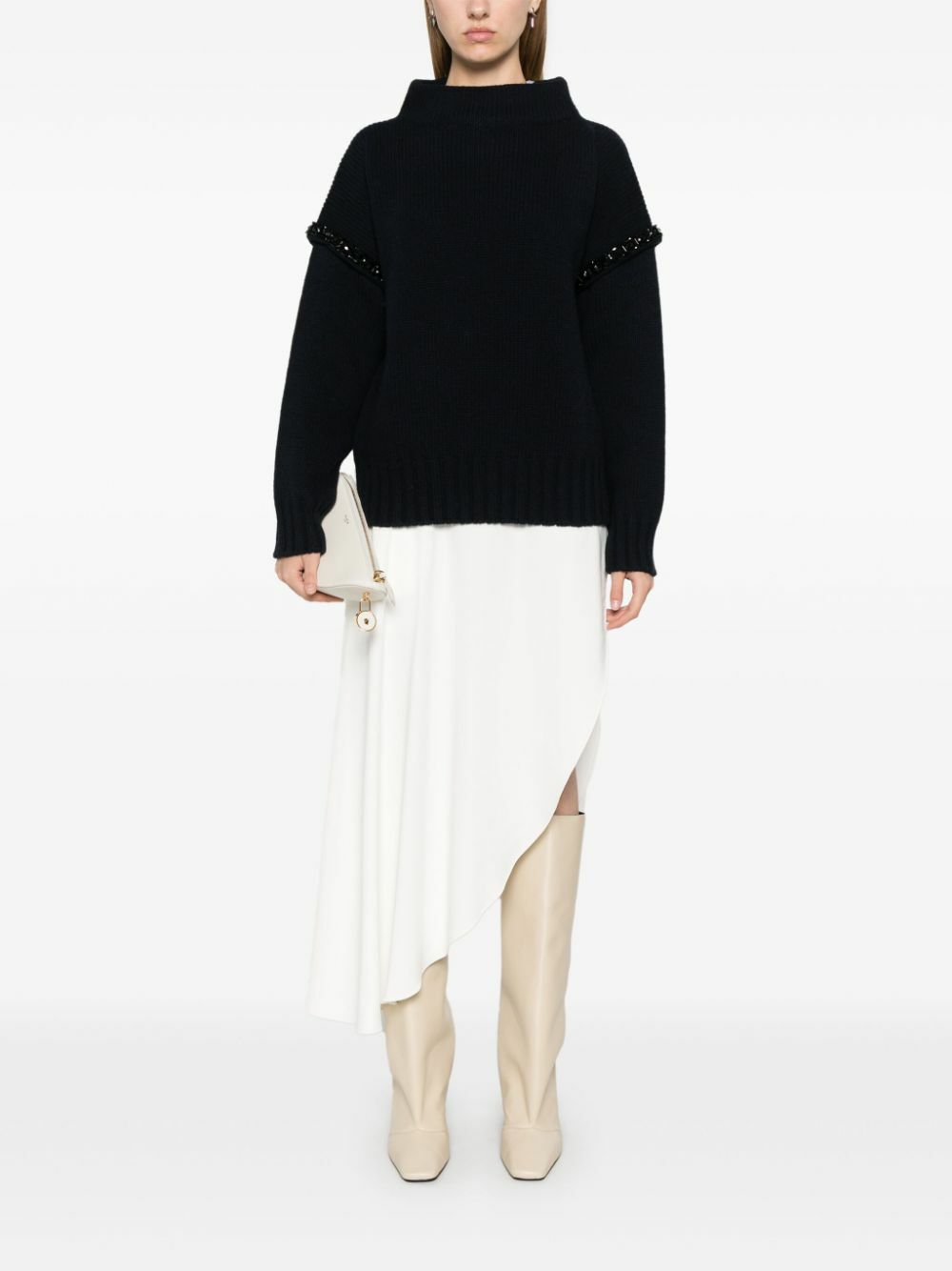 Max Mara Blue Viscose Sweatshirt main image 1