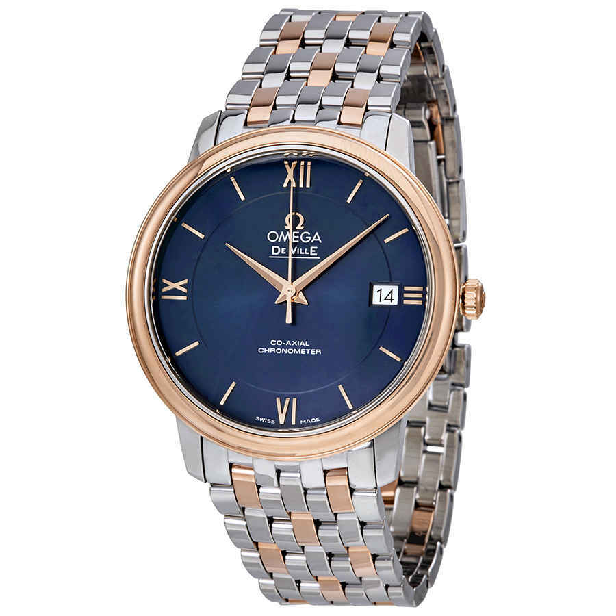 Omega De Ville Prestige Blue Dial Unisex Watch 424.20.37.20.03.002