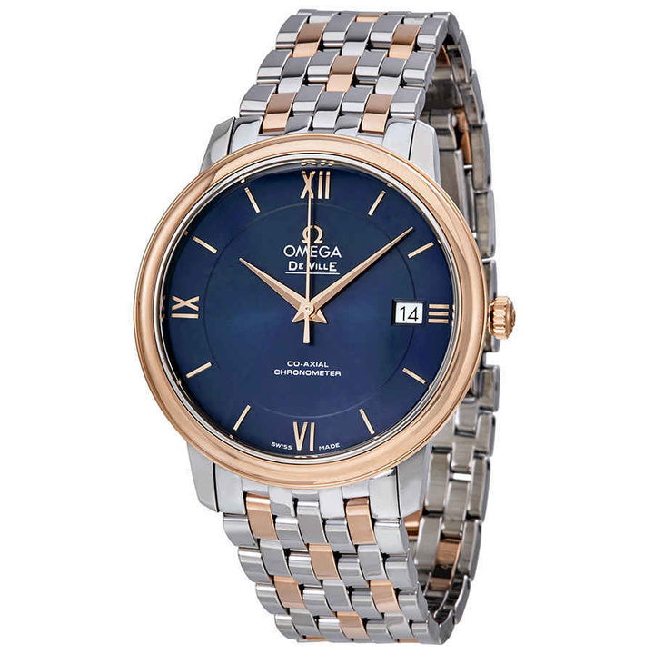 Photo: Omega De Ville Prestige Blue Dial Unisex Watch 424.20.37.20.03.002